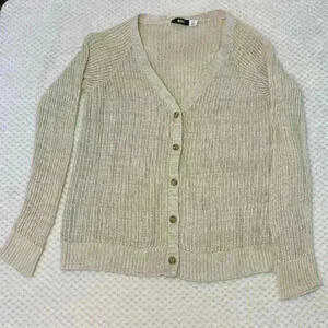 BDG knit cardigan sz L lightweight casual boho bohemian fall
